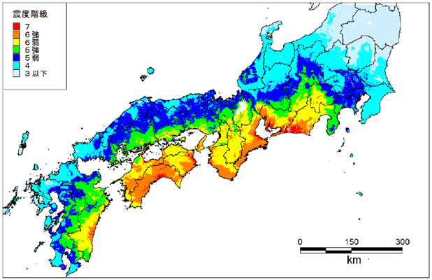 震度想定