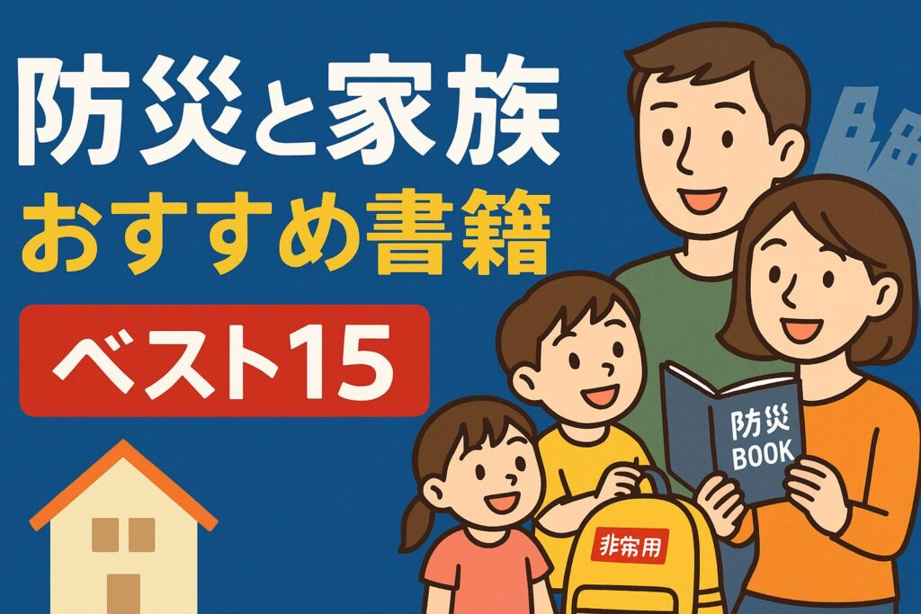 防災と家族おすすめ書籍ベスト15